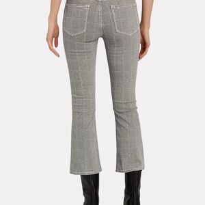 Frame Le‎ Crop Mini Boot Printed Pants- 25